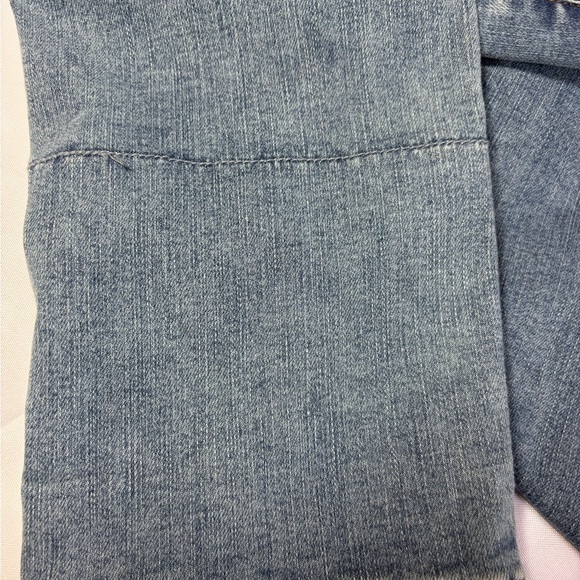 MATILDA JANE Just Imagine Taylor Straight Leg Floral Cuff Jean Size 8 - Picture 9 of 14